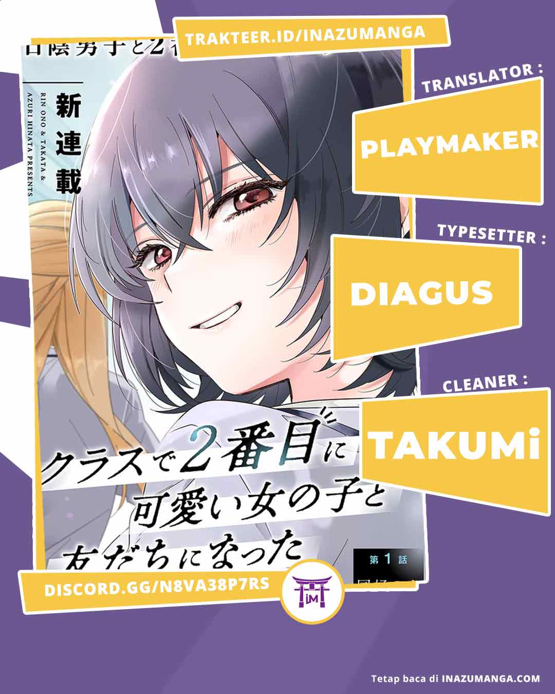 class-de-2-banme-ni-kawaii-onna-no-ko-to-tomodachi-ni-natta - Chapter: 2