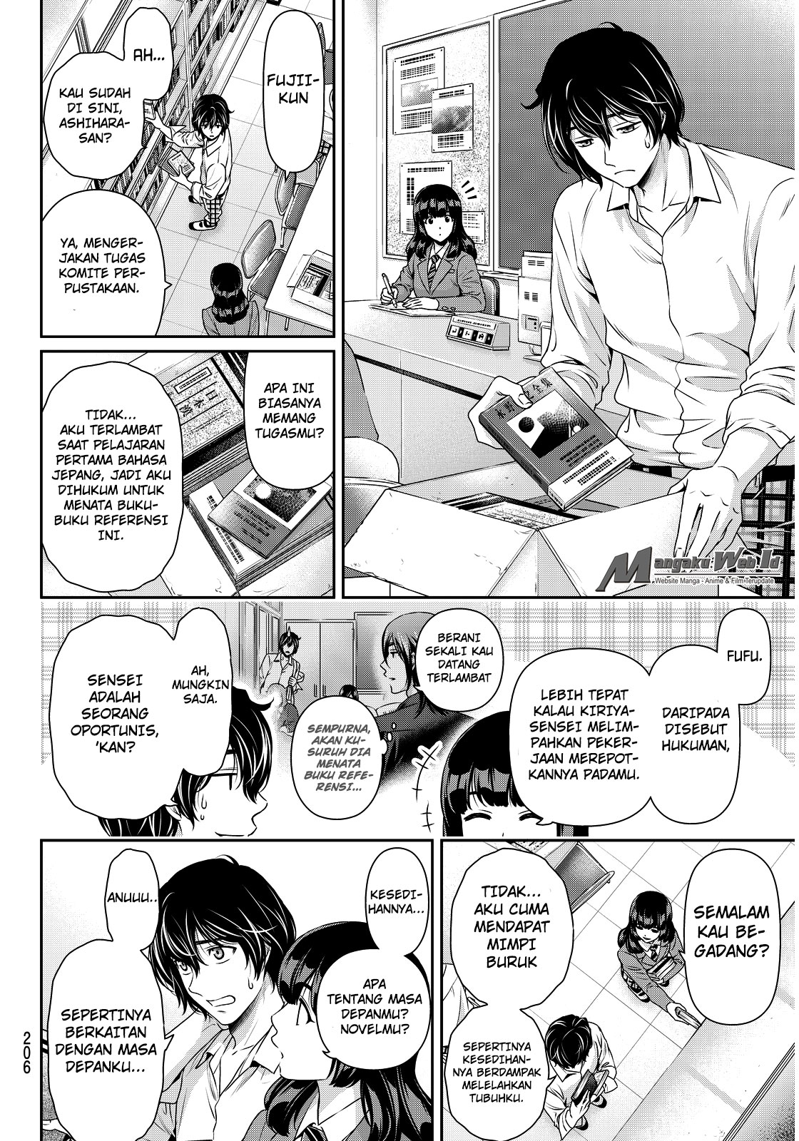 domestic-na-kanojo - Chapter: 85