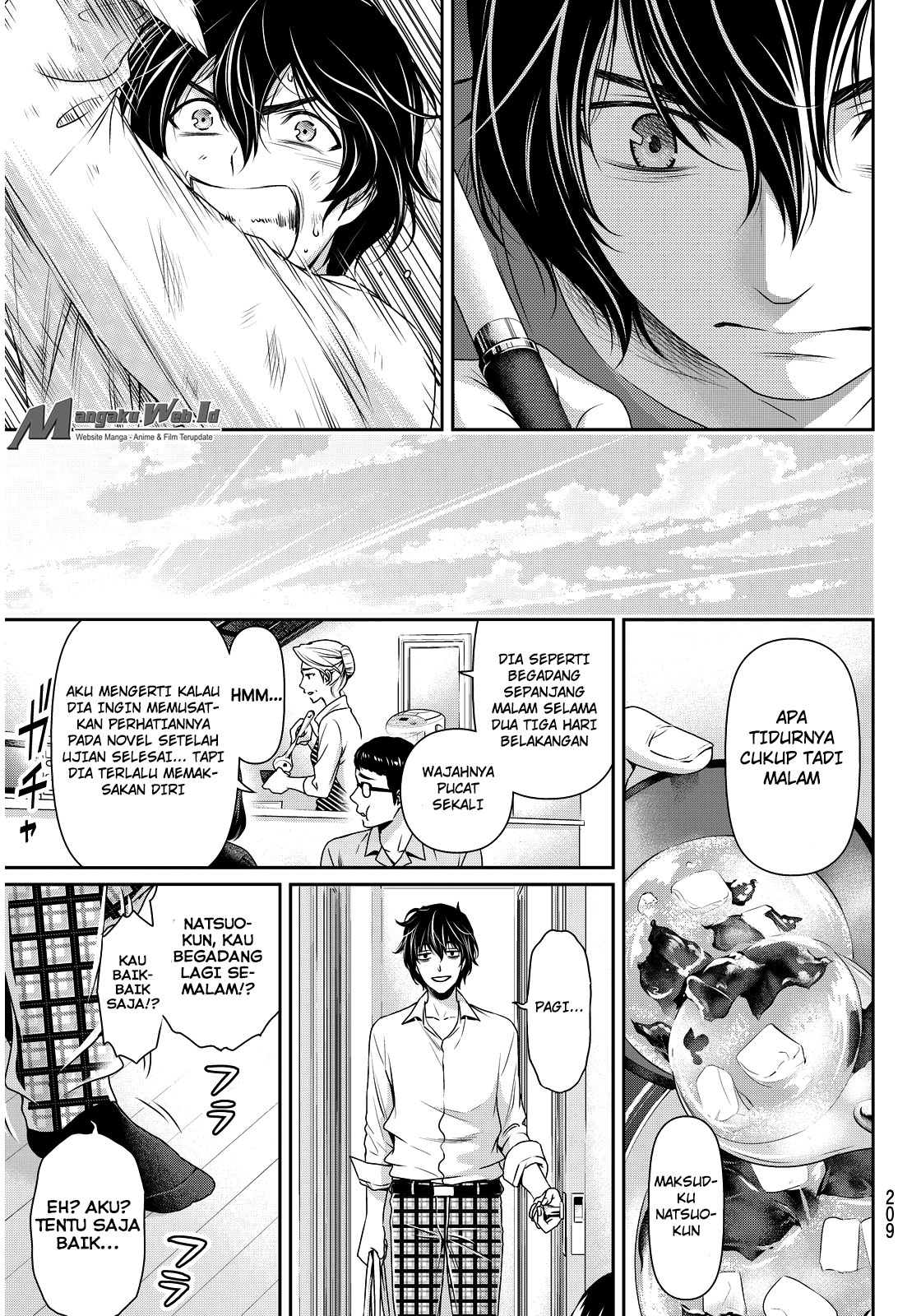 domestic-na-kanojo - Chapter: 85