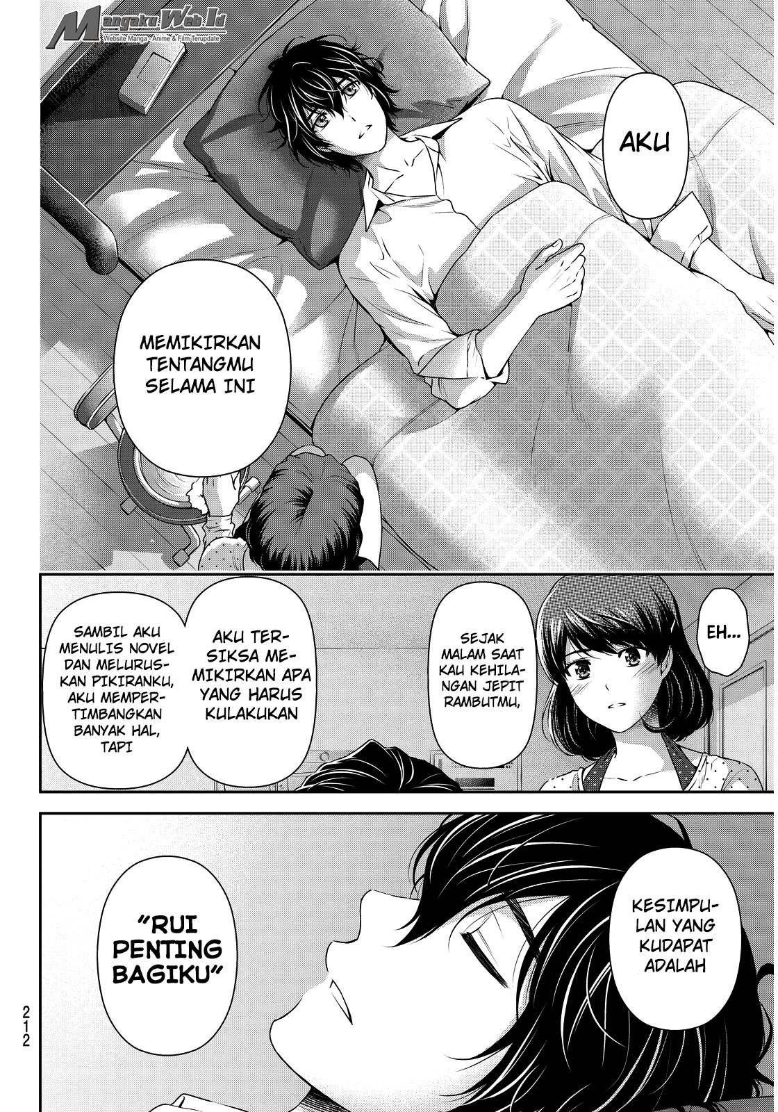 domestic-na-kanojo - Chapter: 85