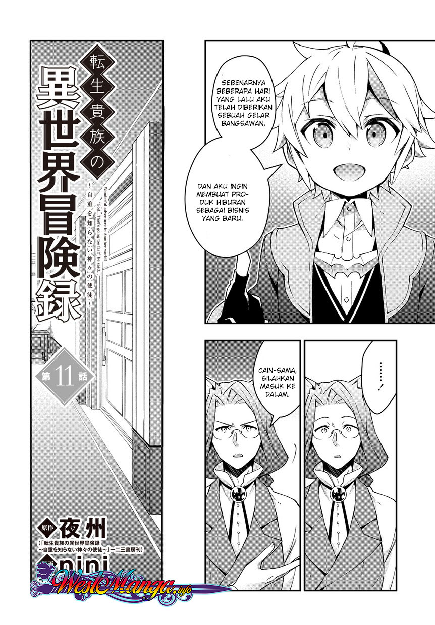 tensei-kizoku-no-isekai-boukenroku-jichou-wo-shiranai-kamigami-no-shito - Chapter: 11