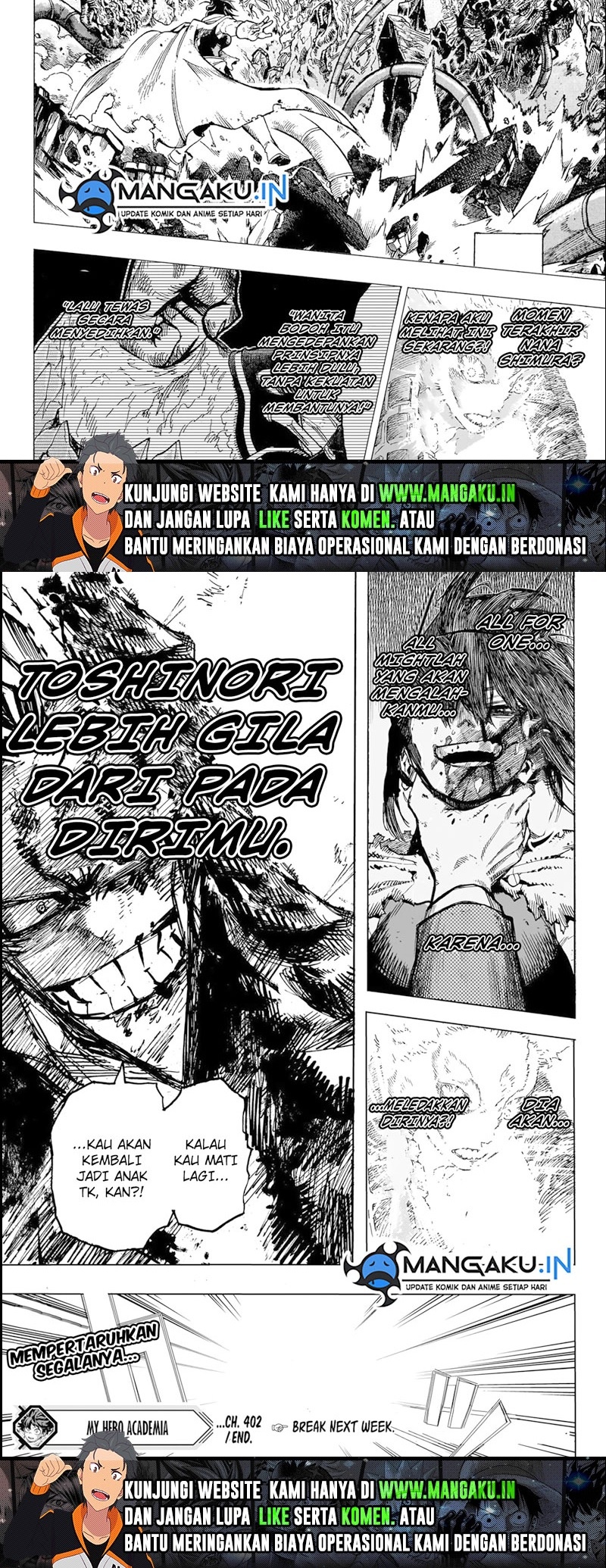 boku-no-hero-academia - Chapter: 402