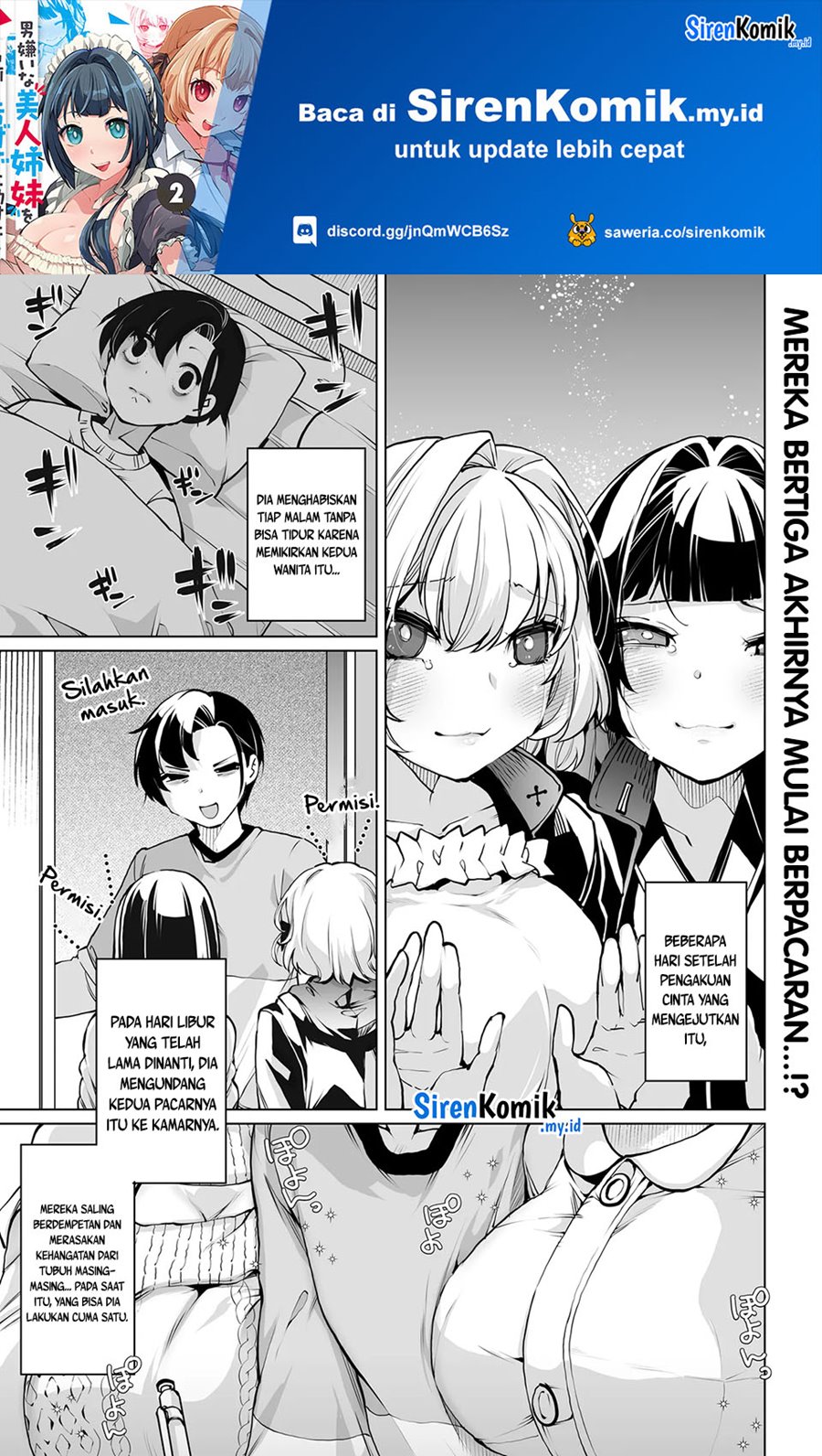 otoko-girai-na-bijin-shimai-wo-namae-mo-tsugezu-ni-tasuketara-ittai-dounaru - Chapter: 16