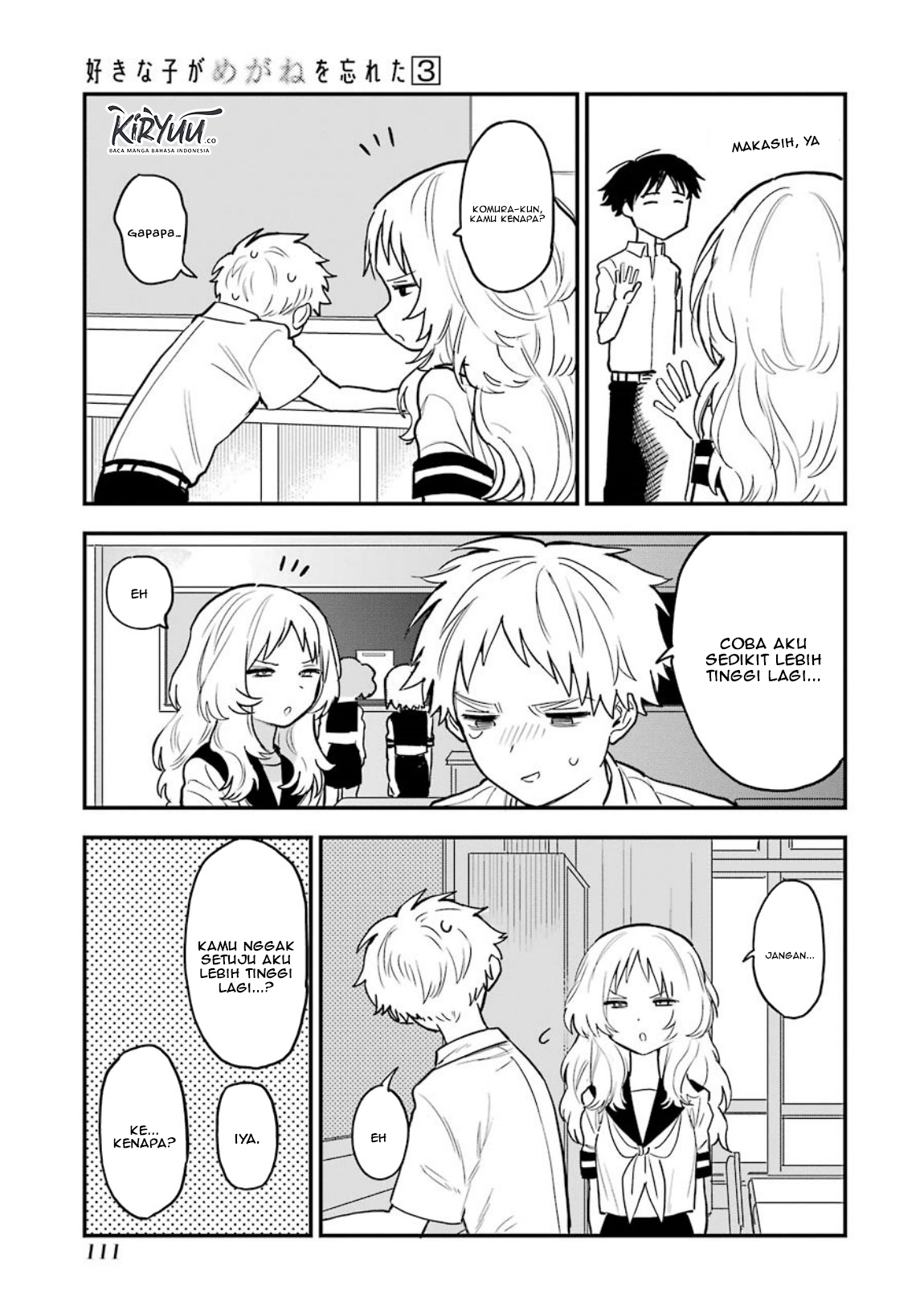 sukinako-ga-megane-wo-wasureta - Chapter: 38