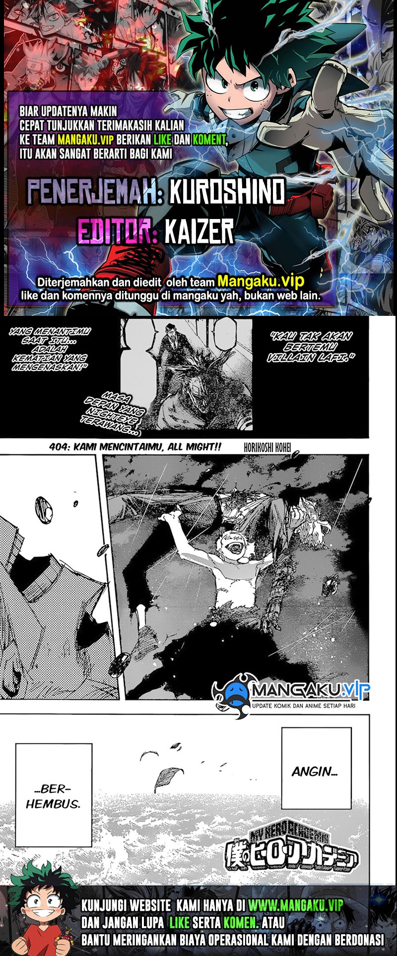 boku-no-hero-academia - Chapter: 404