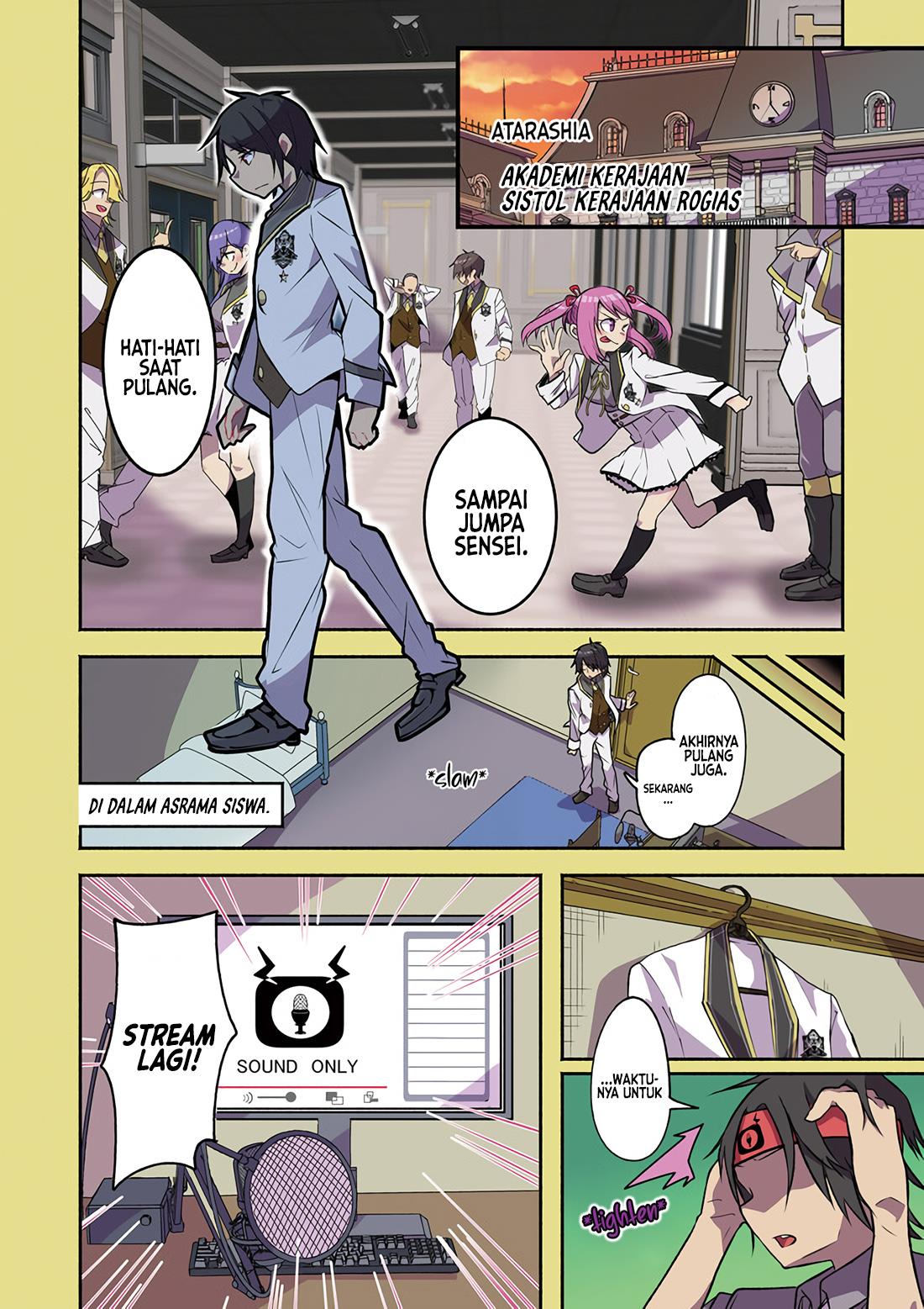 isekai-de-haishin-katsudou-wo-shitara-tairyou-no-yandere-shinja-wo-umidashite-shimatta-ken - Chapter: 1