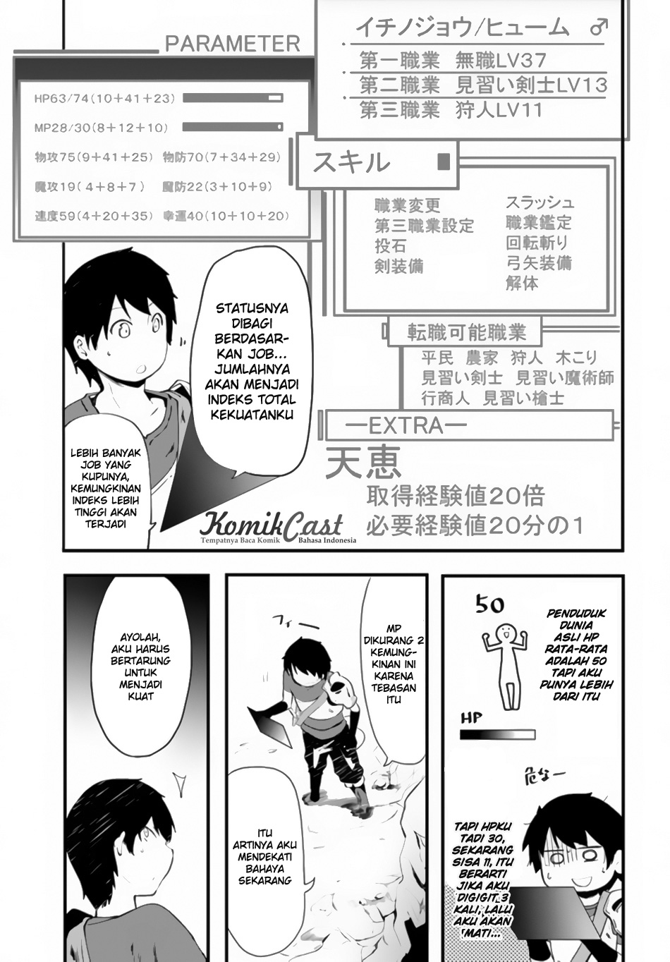 seichou-cheat-de-nandemo-dekiru-you-ni-natta-ga-mushoku-dake-wa-yamerarenai-you-desu - Chapter: 2