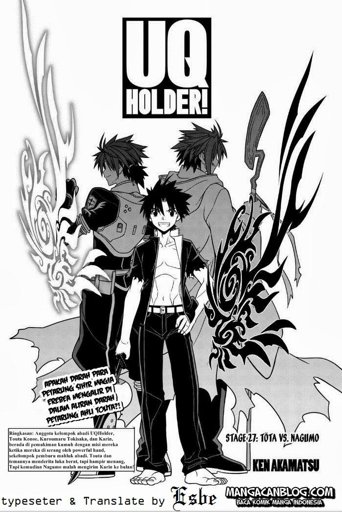 uq-holder - Chapter: 27