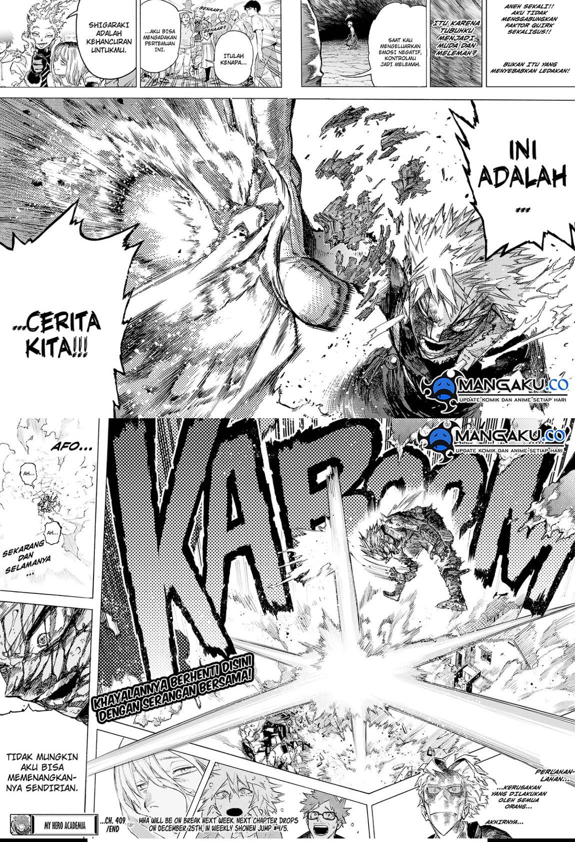 boku-no-hero-academia - Chapter: 409