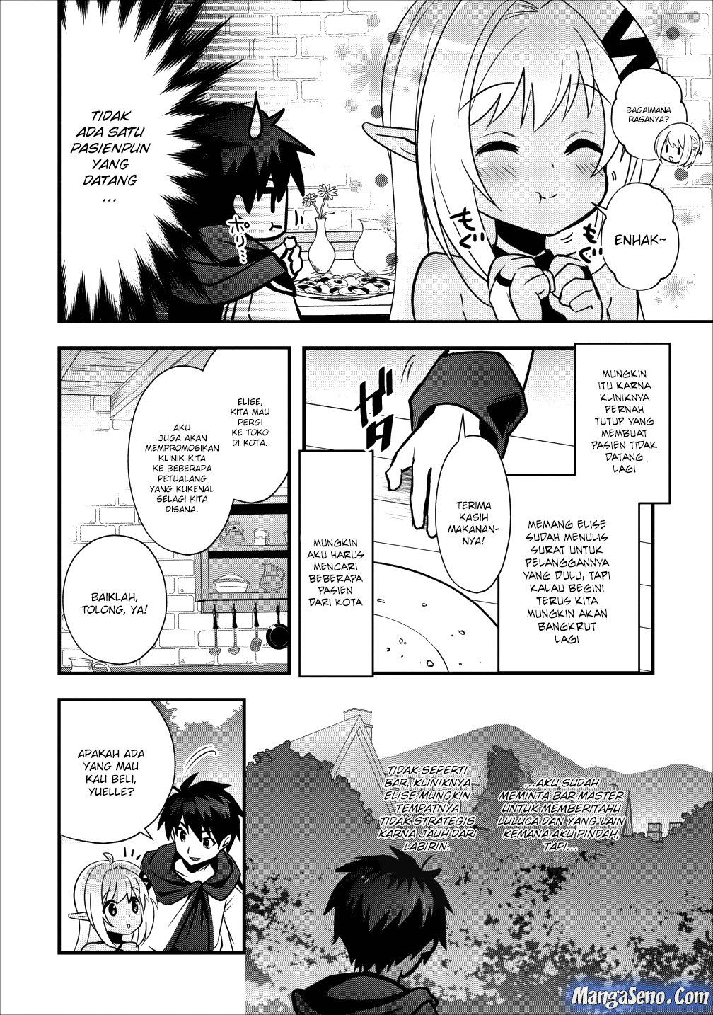 isekai-no-meikyuu-toshi-de-chiyu-mahou-tsukai-yattemasu - Chapter: 7