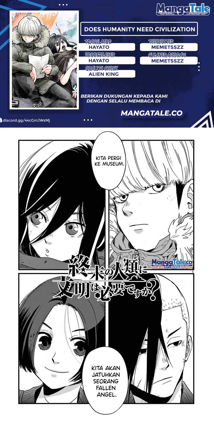 shuumatsu-no-jinrui-ni-bunmei-wa-hitsuyou-desu-ka - Chapter: 7