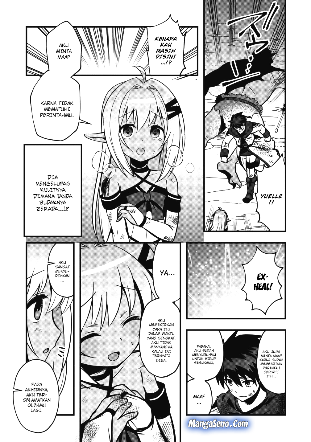 isekai-no-meikyuu-toshi-de-chiyu-mahou-tsukai-yattemasu - Chapter: 10