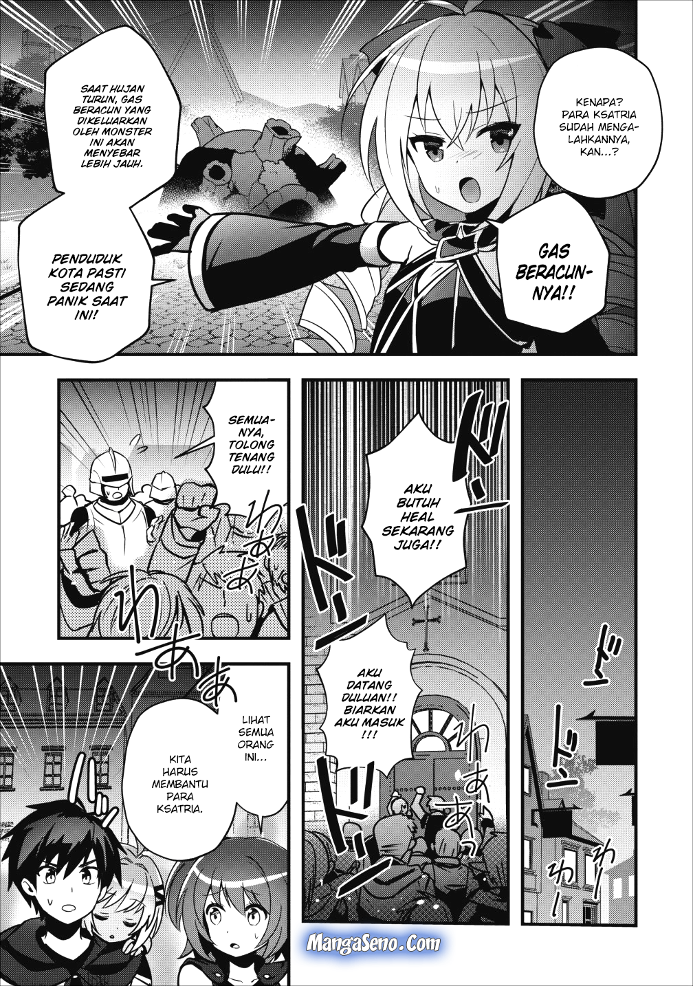 isekai-no-meikyuu-toshi-de-chiyu-mahou-tsukai-yattemasu - Chapter: 10