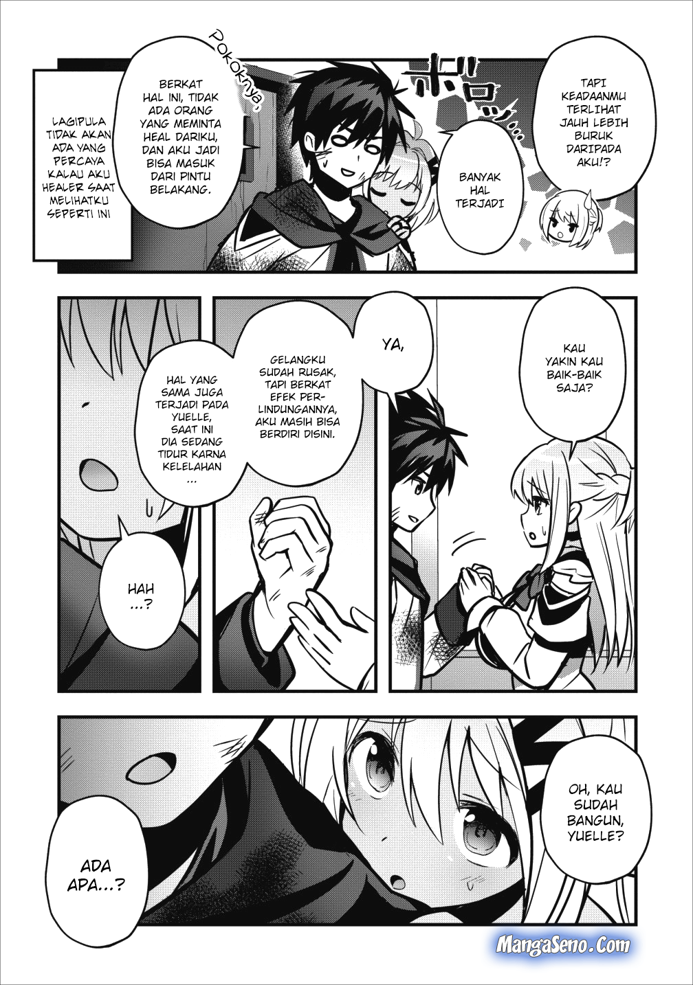 isekai-no-meikyuu-toshi-de-chiyu-mahou-tsukai-yattemasu - Chapter: 10