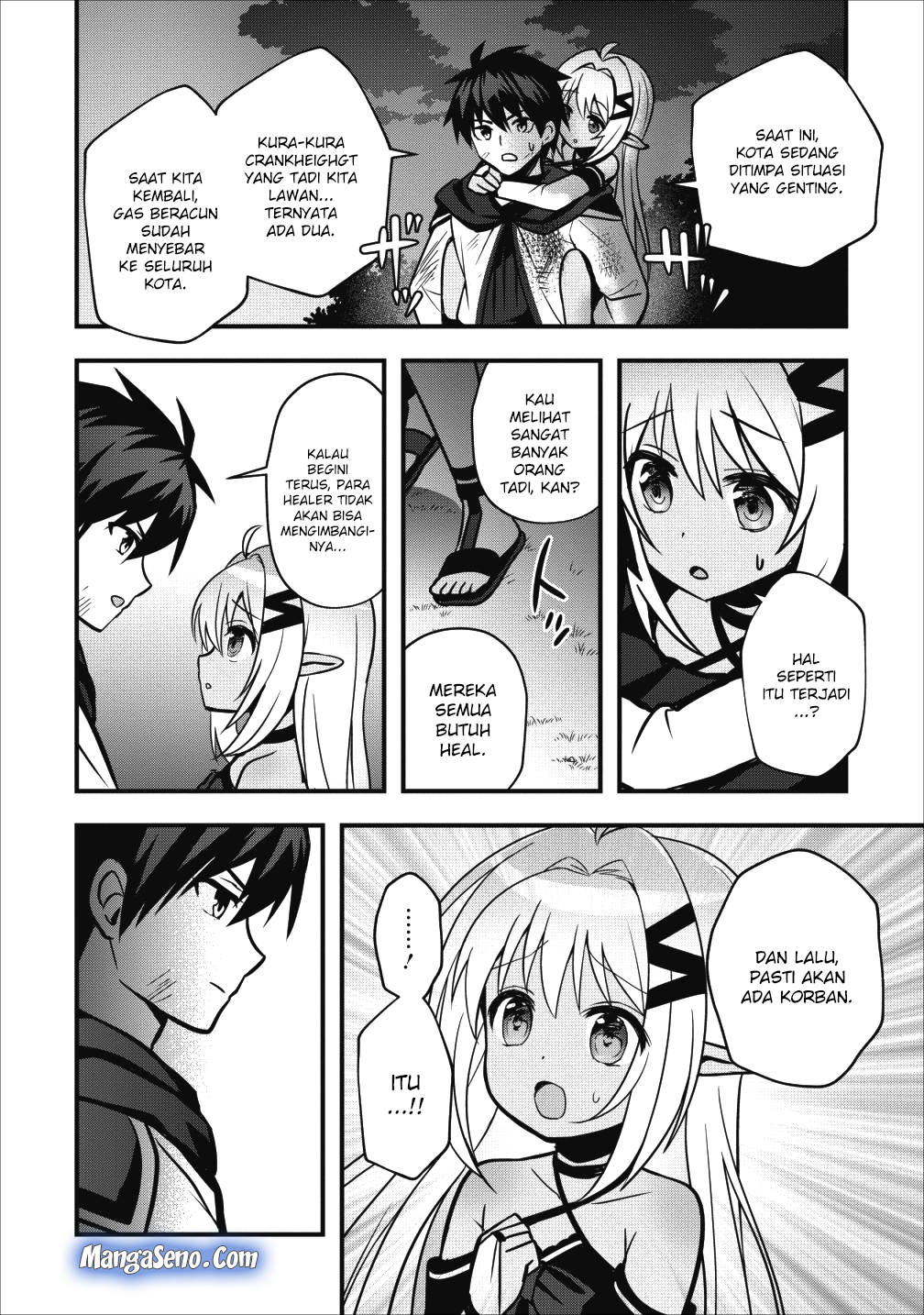 isekai-no-meikyuu-toshi-de-chiyu-mahou-tsukai-yattemasu - Chapter: 10