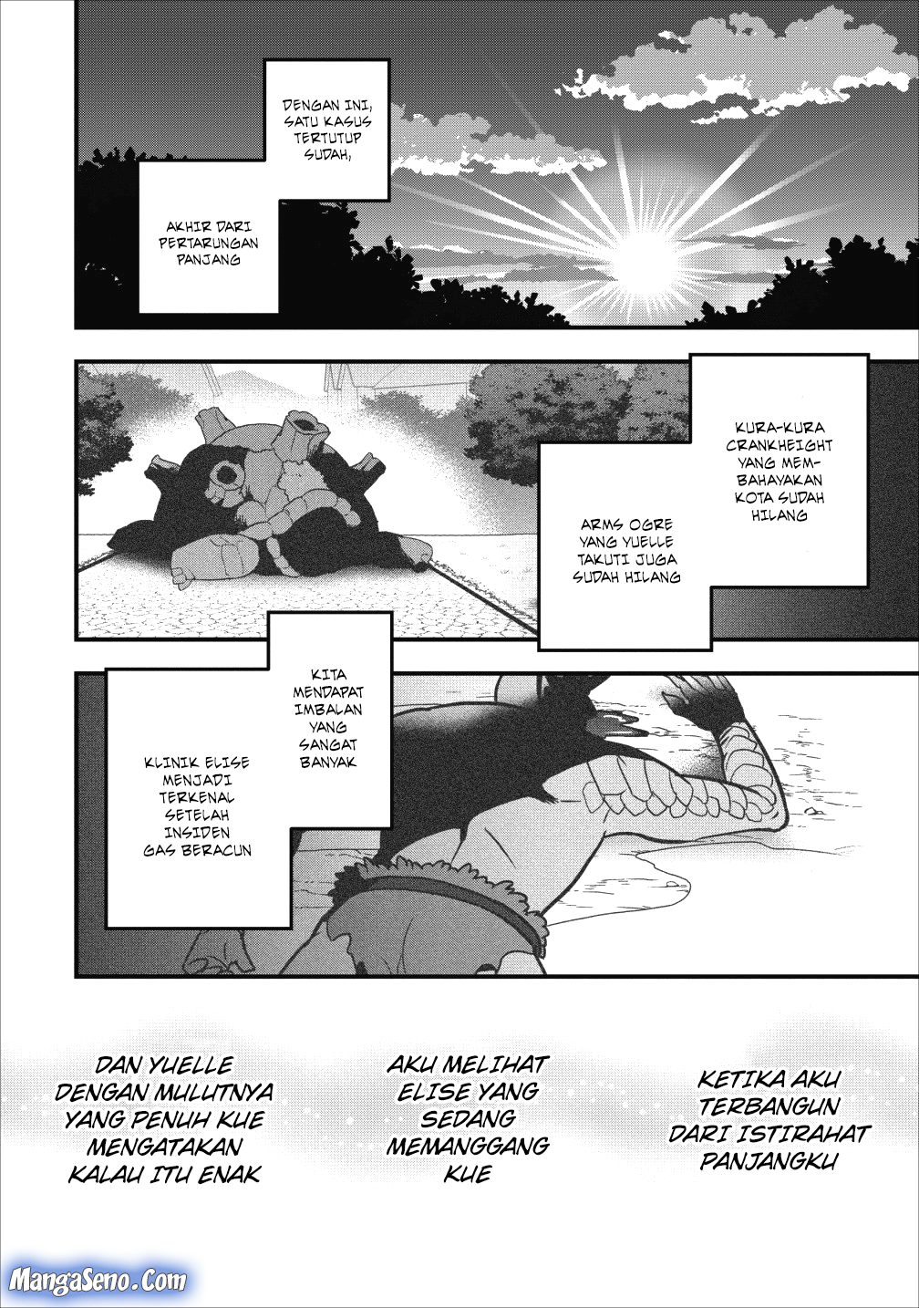 isekai-no-meikyuu-toshi-de-chiyu-mahou-tsukai-yattemasu - Chapter: 10