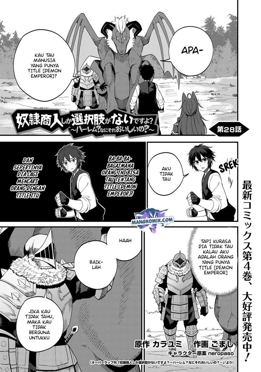 dorei-shounin-shika-sentakushi-ga-nai-desu-yo-harem-nani-sore-oishii-no - Chapter: 28