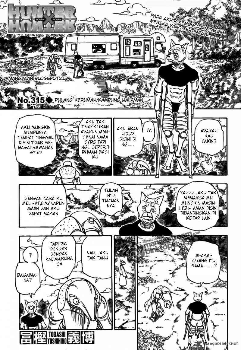 hunter-x-hunter - Chapter: 315