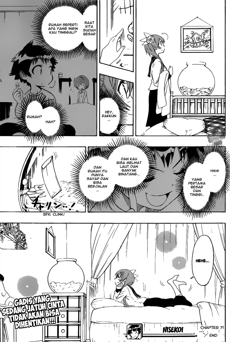 nisekoi - Chapter: 71