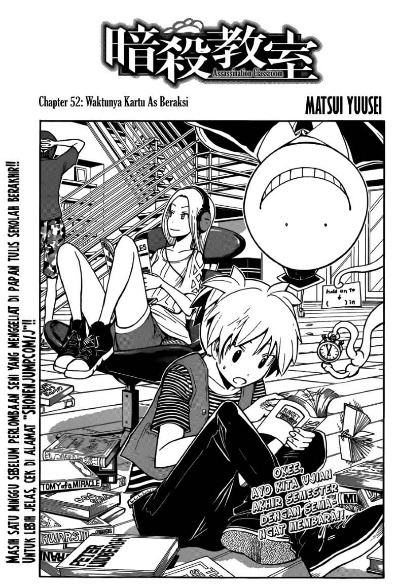 ansatsu-kyoushitsu - Chapter: 52