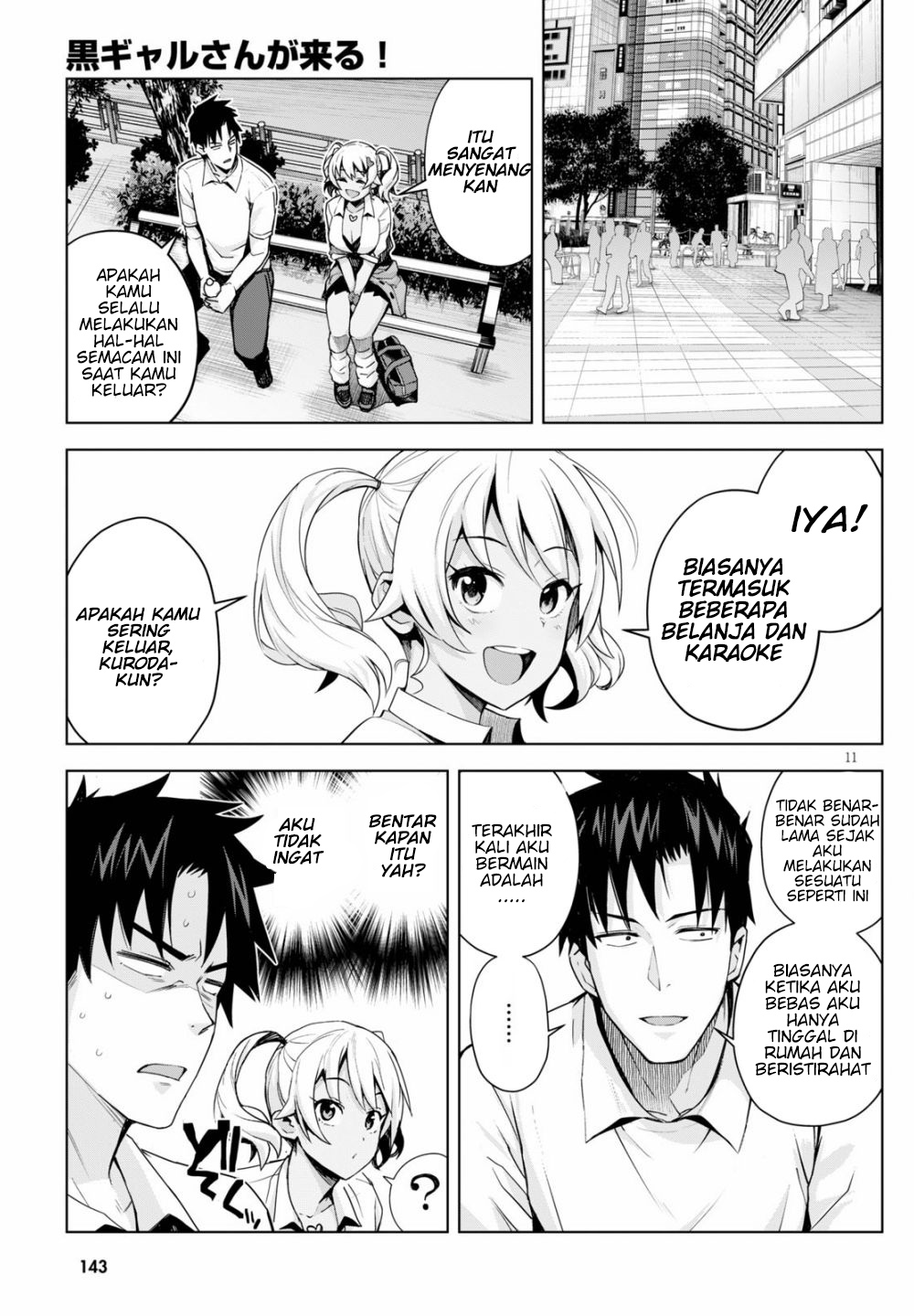 kuro-gyaru-san-ga-kuru - Chapter: 4