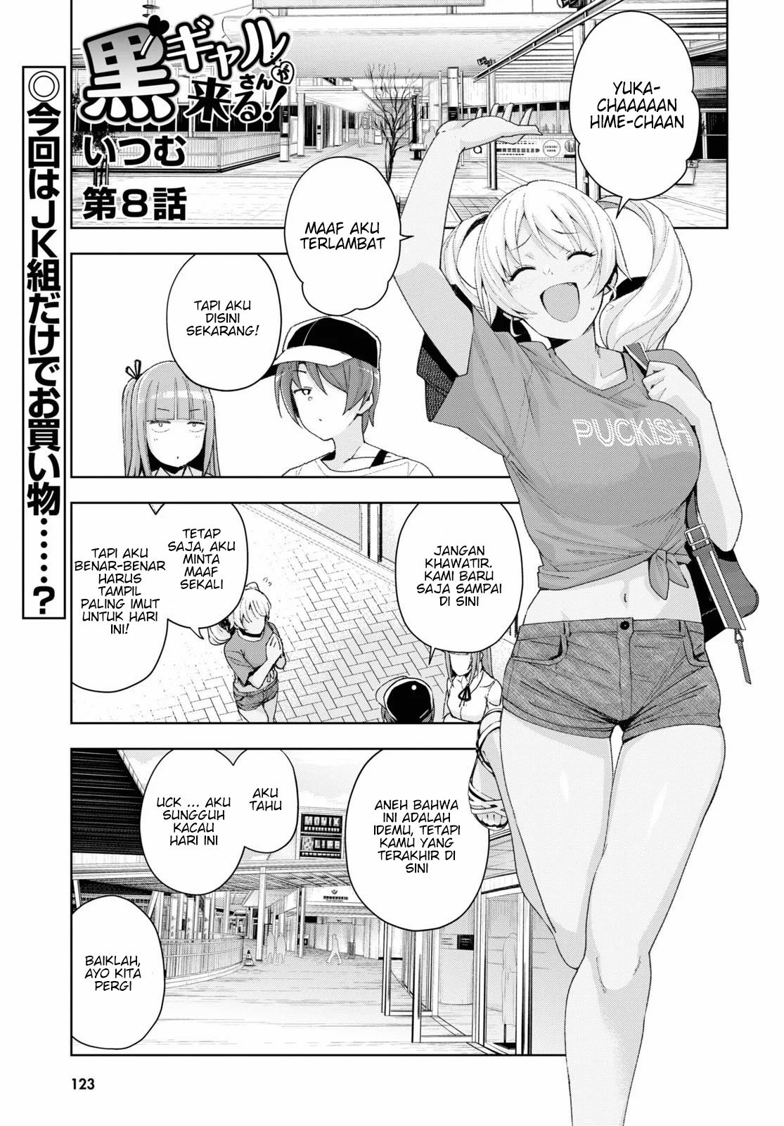 kuro-gyaru-san-ga-kuru - Chapter: 8