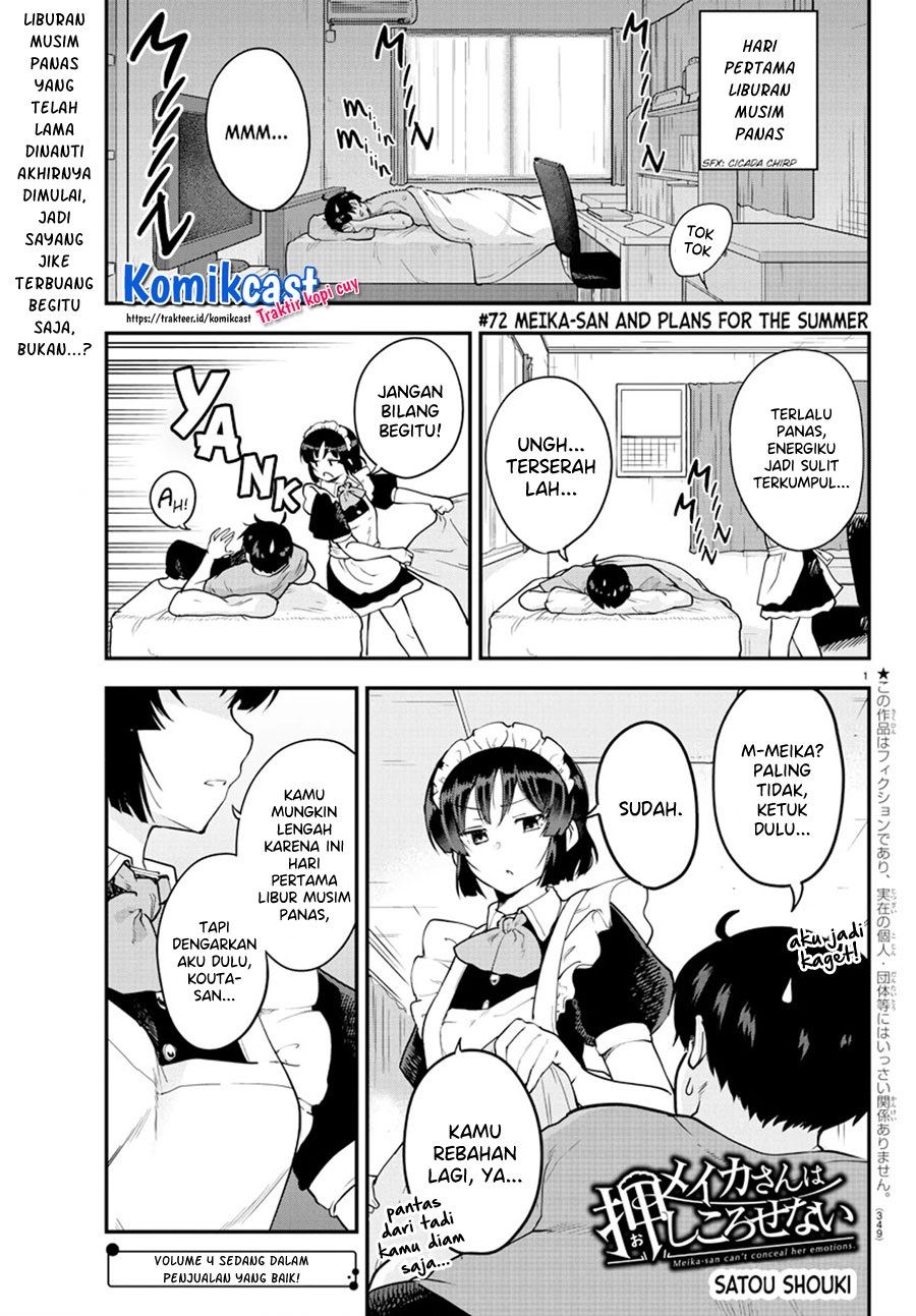 meika-san-cant-conceal-her-emotions - Chapter: 72