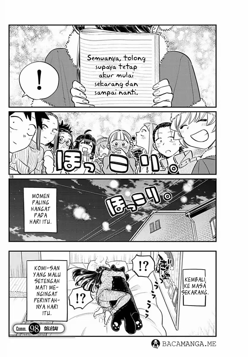 komi-san-wa-komyushou-desu - Chapter: 98