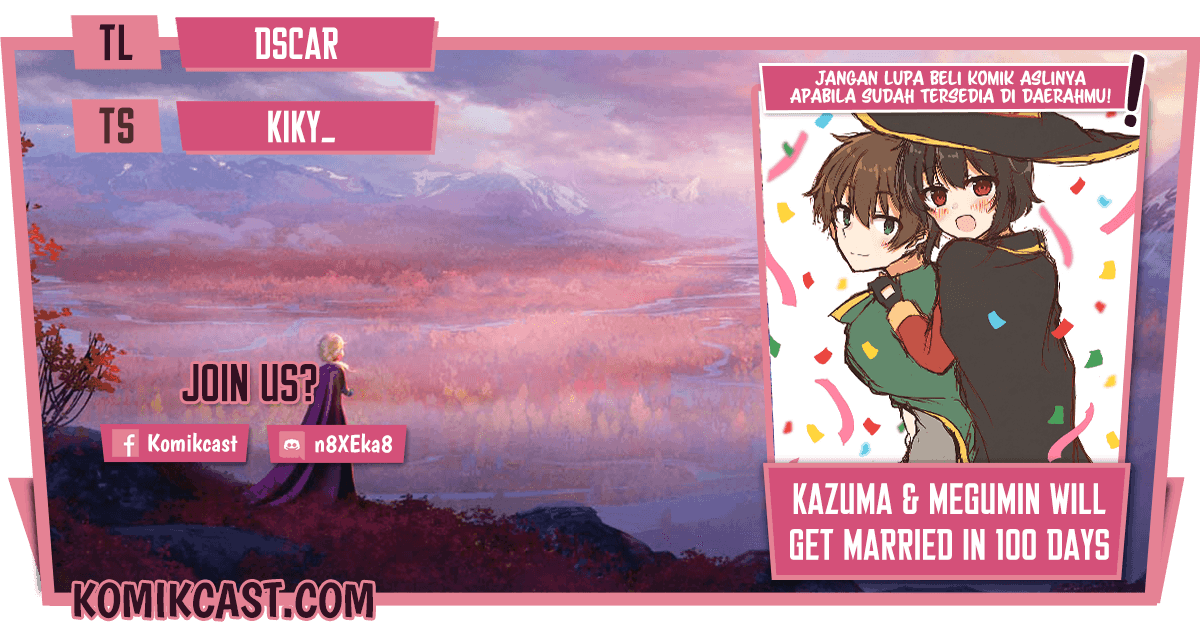 kono-subarashii-sekai-ni-shukufuku-wo-kazumegu-will-get-married-in-100-days - Chapter: 25
