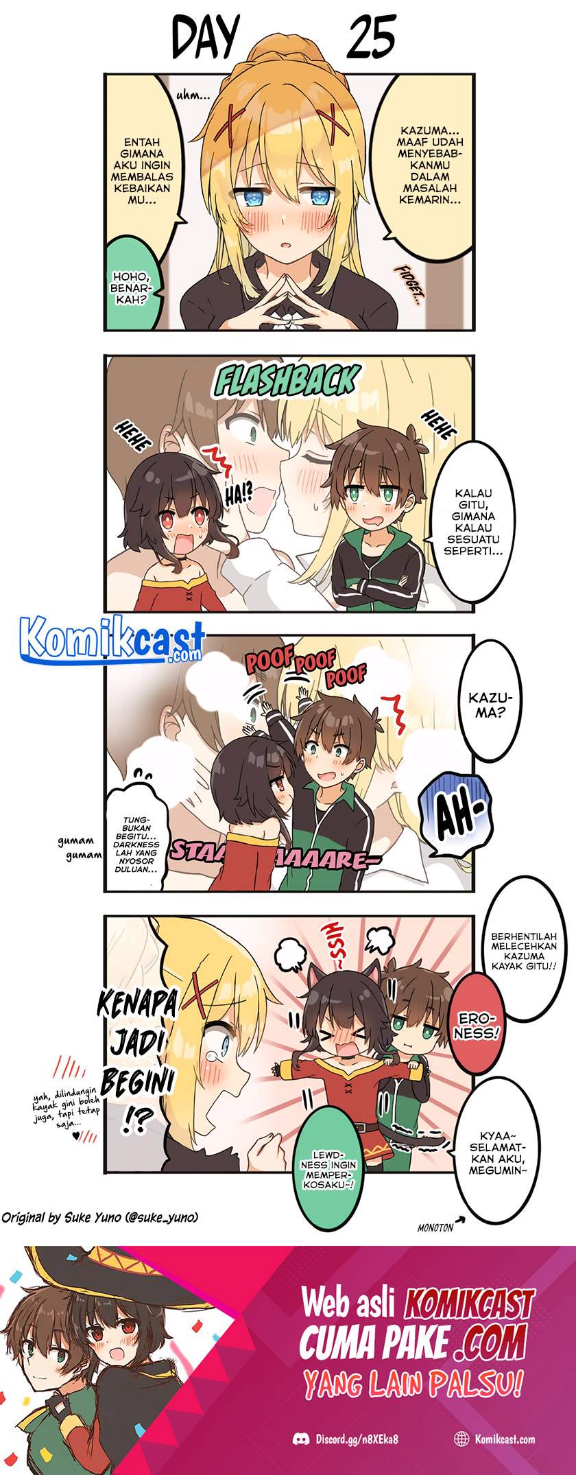 kono-subarashii-sekai-ni-shukufuku-wo-kazumegu-will-get-married-in-100-days - Chapter: 25