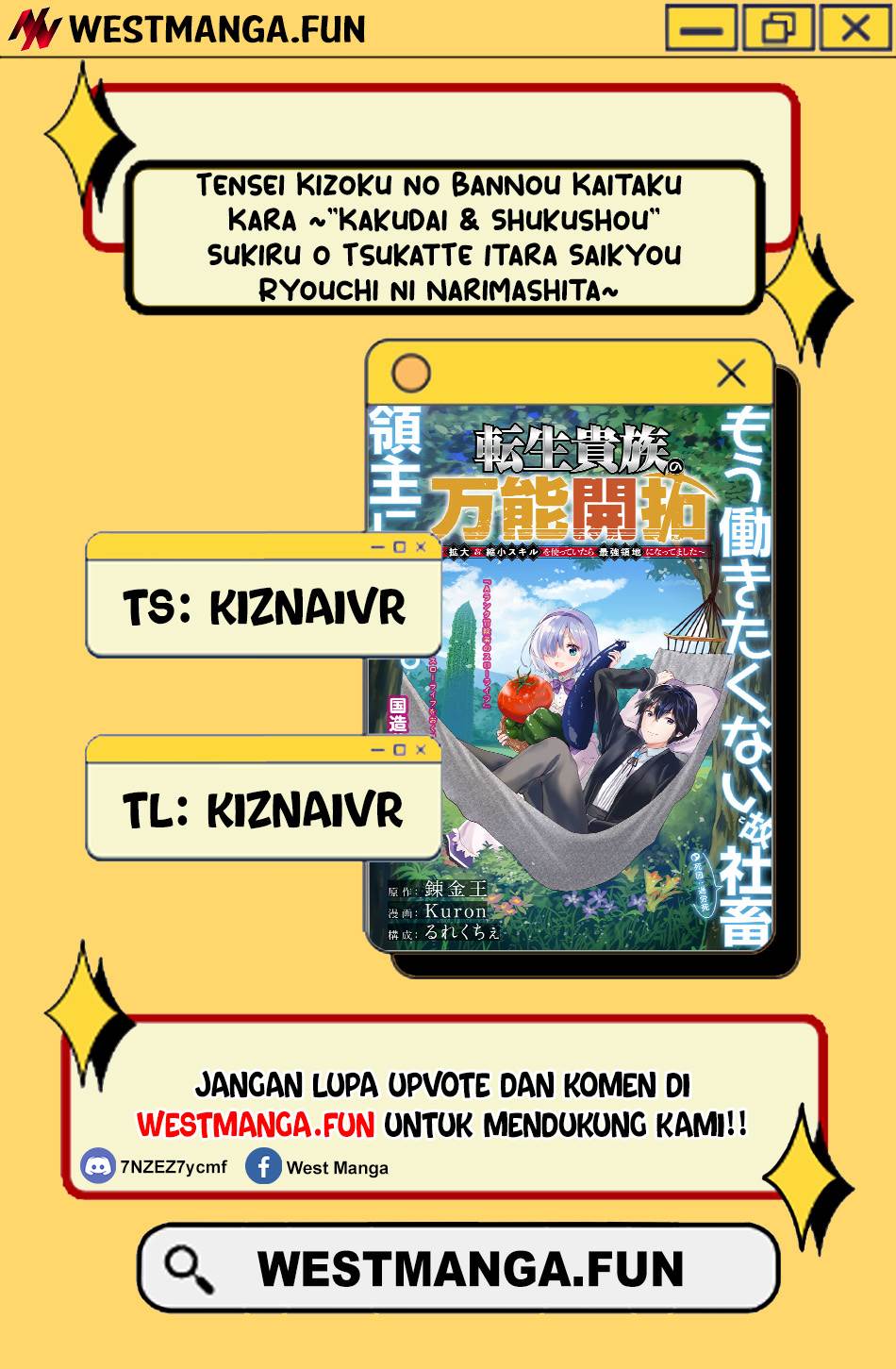 tensei-kizoku-no-bannou-kaitaku-kara-kakudai-shukushou-sukiru-o-tsukatte-itara-saikyou-ryouchi-ni-narimashita - Chapter: 1.1