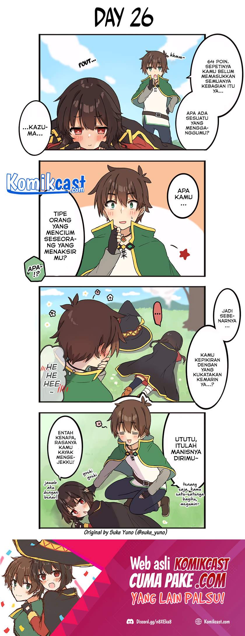 kono-subarashii-sekai-ni-shukufuku-wo-kazumegu-will-get-married-in-100-days - Chapter: 26