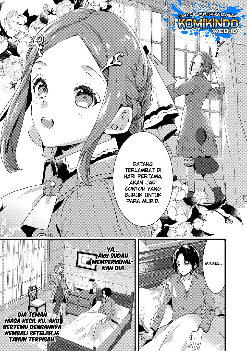 kyuutei-mahou-shi-kubi-ni-nattande-inaka-ni-kaette-mahou-ka-no-sensei-ni-narimasu - Chapter: 1.1