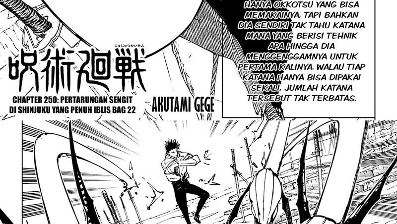 jujutsu-kaisen - Chapter: 250