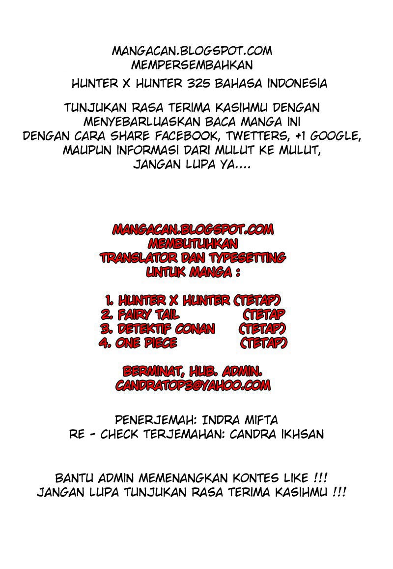 hunter-x-hunter - Chapter: 325