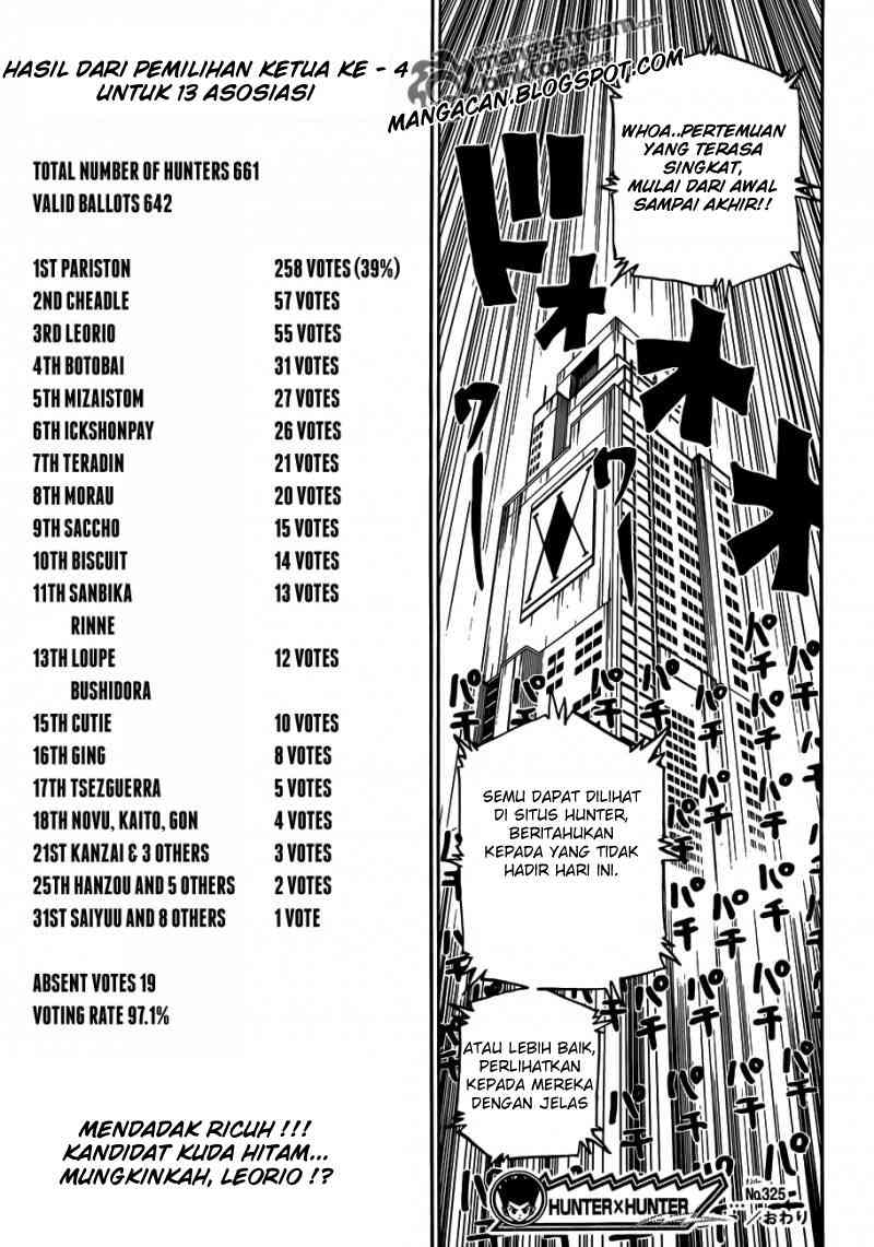 hunter-x-hunter - Chapter: 325