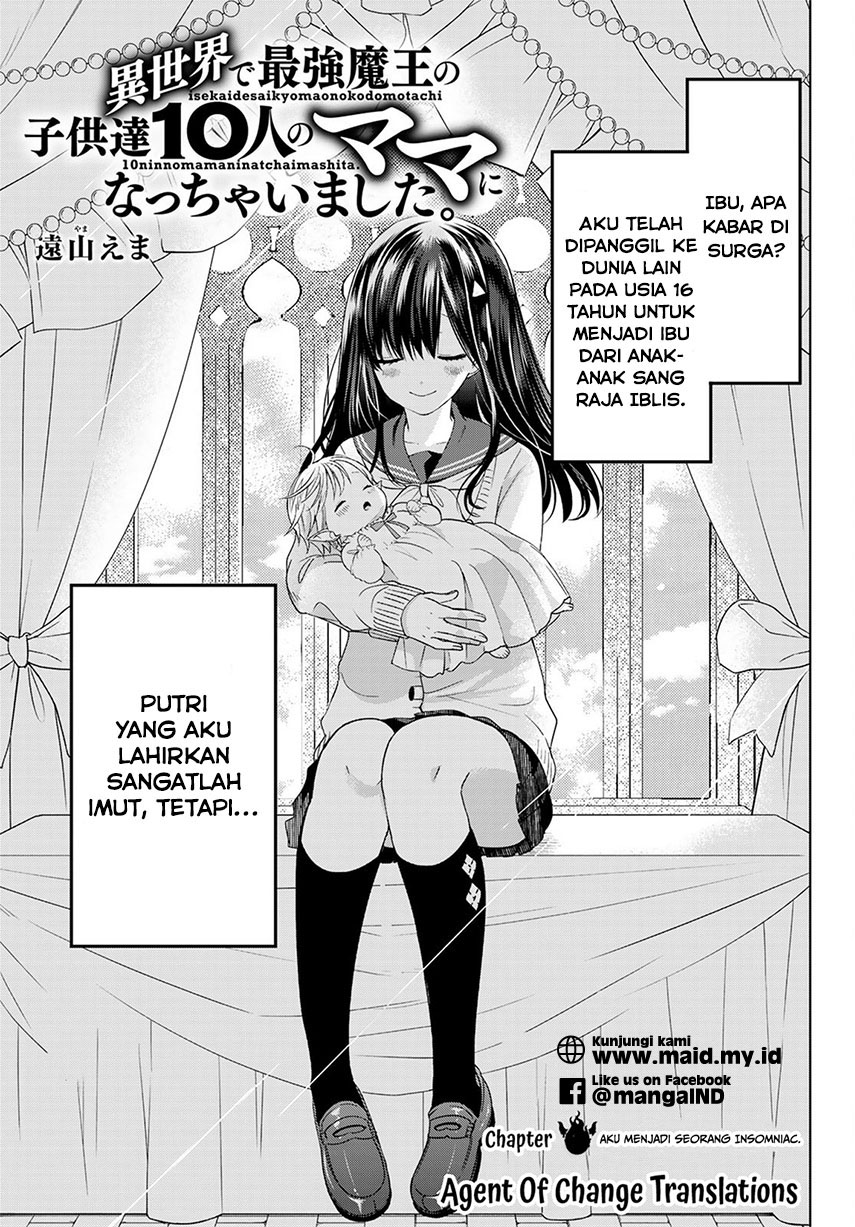 isekai-de-saikyo-mao-no-kodomotachi-no-mama-ni-natchaimashita - Chapter: 2