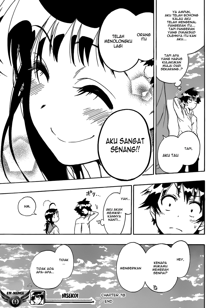 nisekoi - Chapter: 78