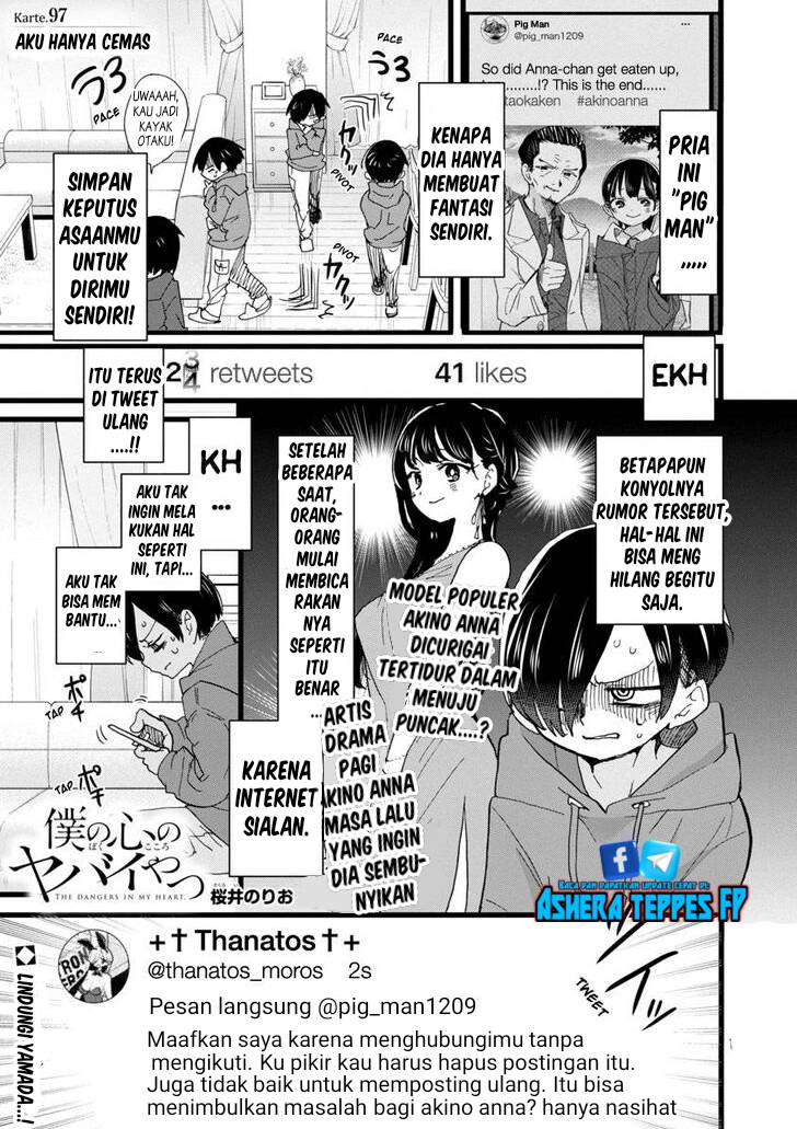 boku-no-kokoro-no-yabai-yatsu - Chapter: 97