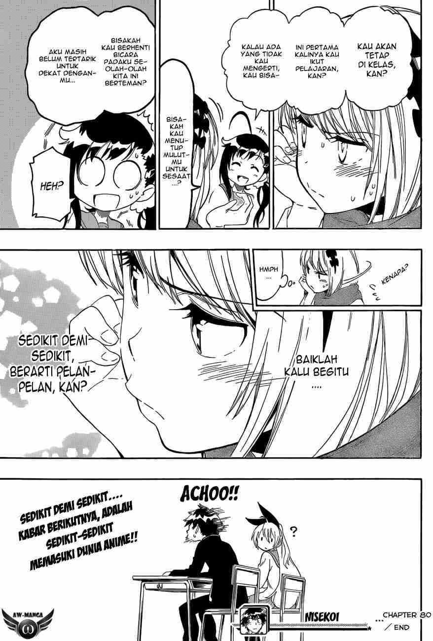 nisekoi - Chapter: 80