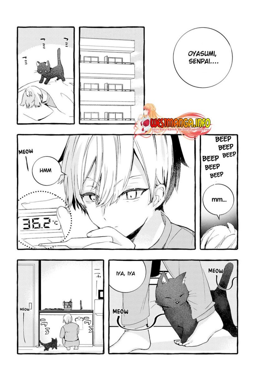 chiteki-de-cool-na-kouhai-bijo-ore-no-kai-neko-ni-naru - Chapter: 1