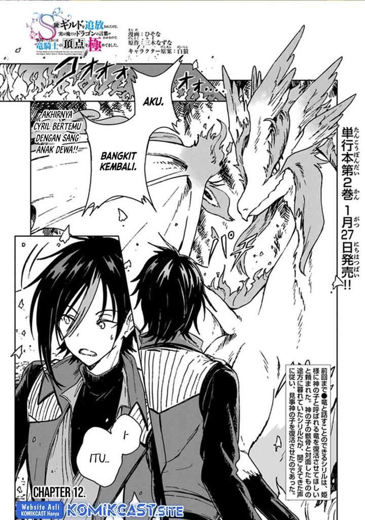 s-kyuu-guild-wo-tsuihou-saretakedo-jitsu-wa-ore-dake-dragon-no-kotoba-ga-wakaru-no-de-kidzuita-toki-ni-wa-ryuu-kishi-no-chouten-wo-kiwametemashita - Chapter: 12