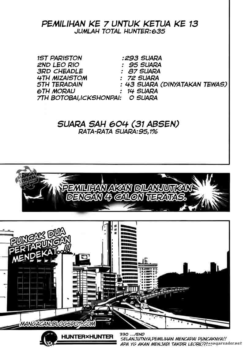 hunter-x-hunter - Chapter: 330