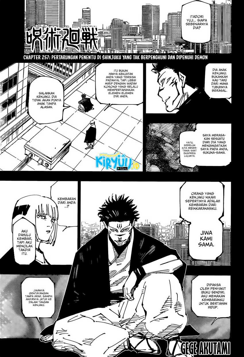 jujutsu-kaisen - Chapter: 257