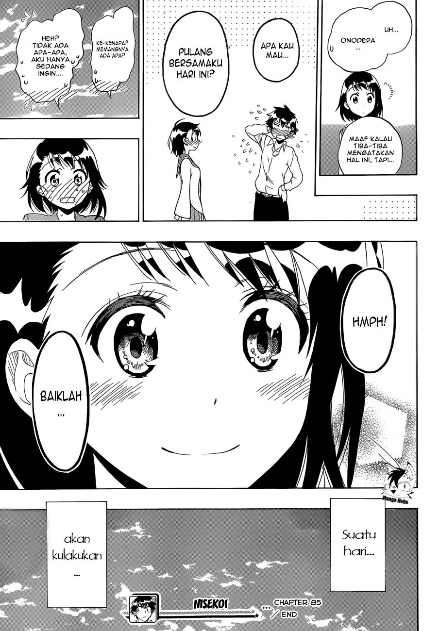 nisekoi - Chapter: 85