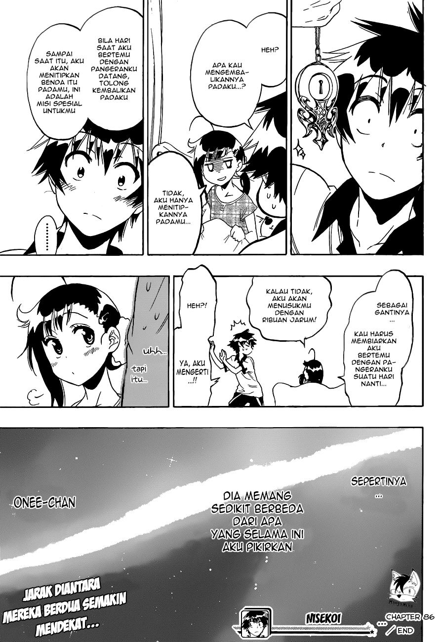 nisekoi - Chapter: 86