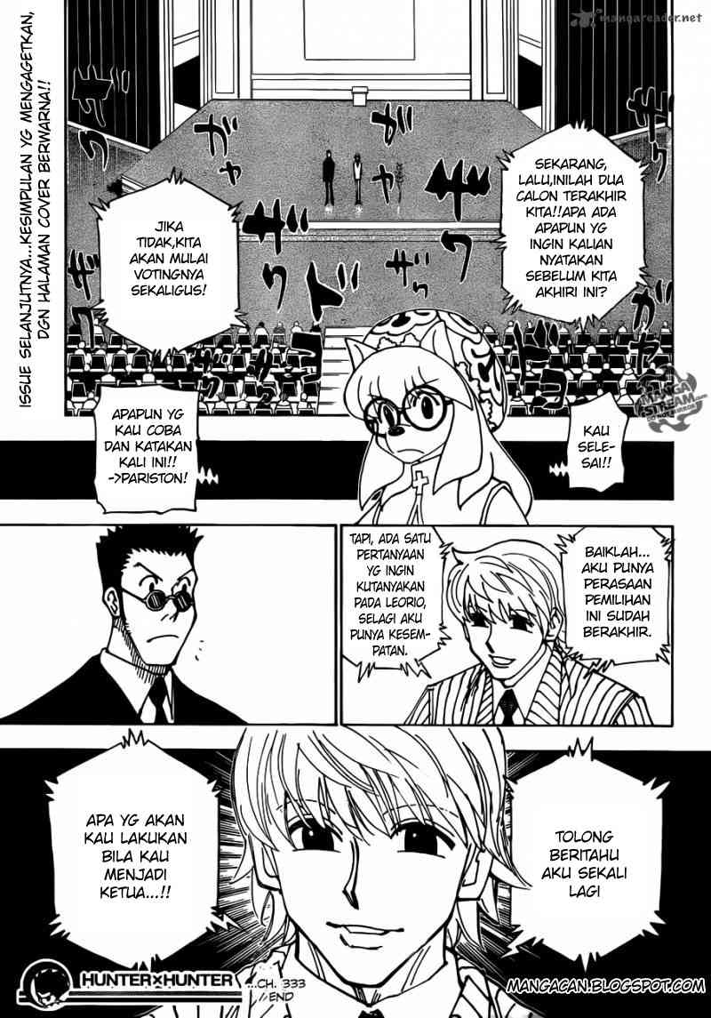 hunter-x-hunter - Chapter: 333