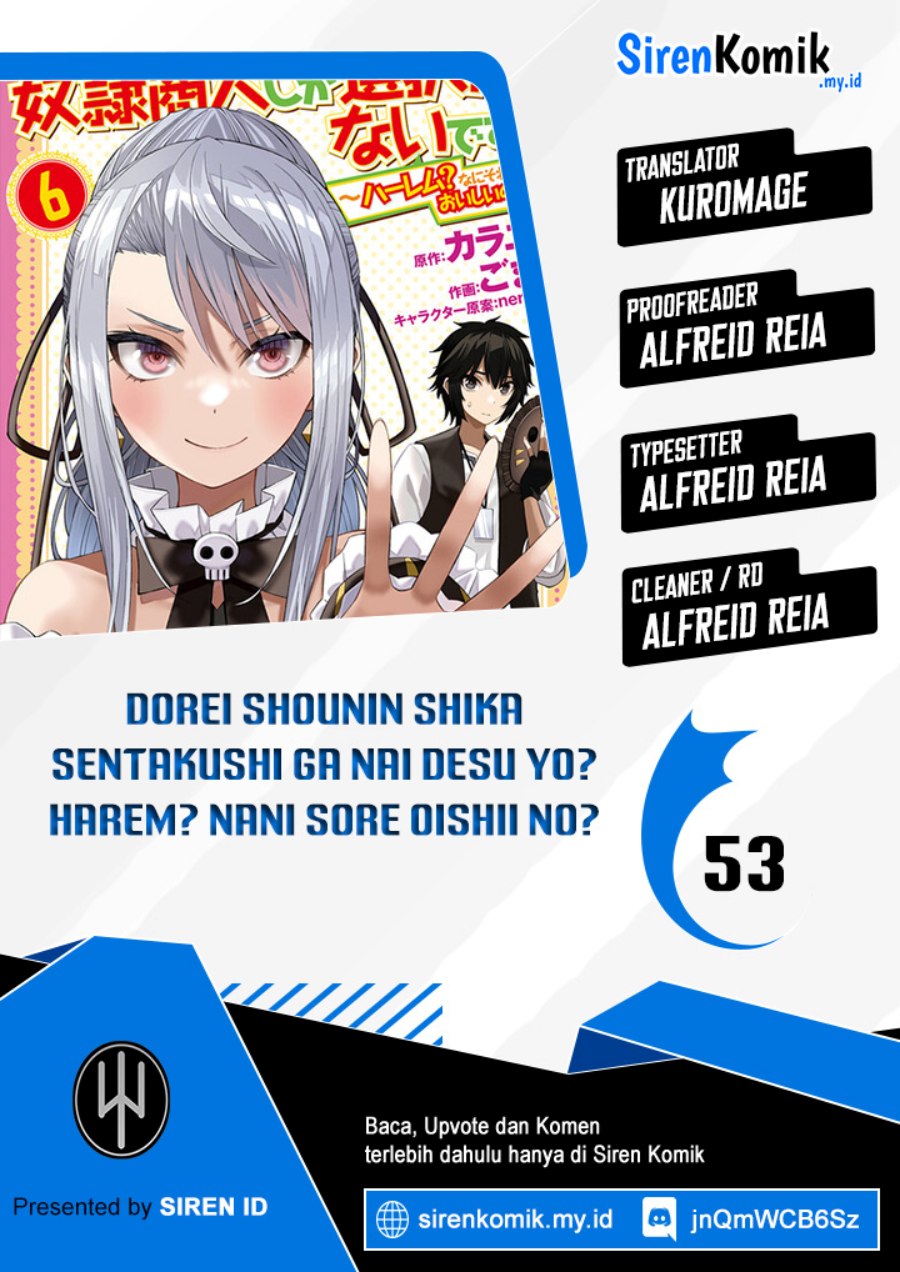 dorei-shounin-shika-sentakushi-ga-nai-desu-yo-harem-nani-sore-oishii-no - Chapter: 53