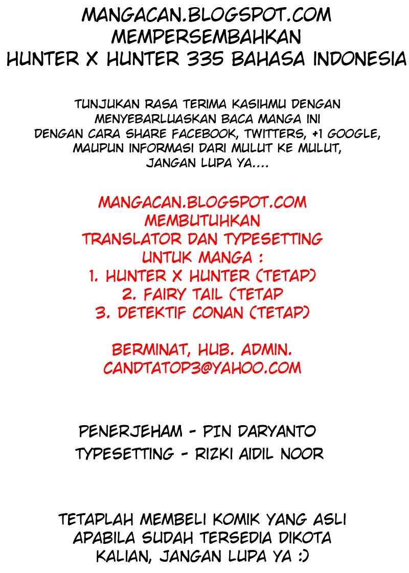 hunter-x-hunter - Chapter: 335