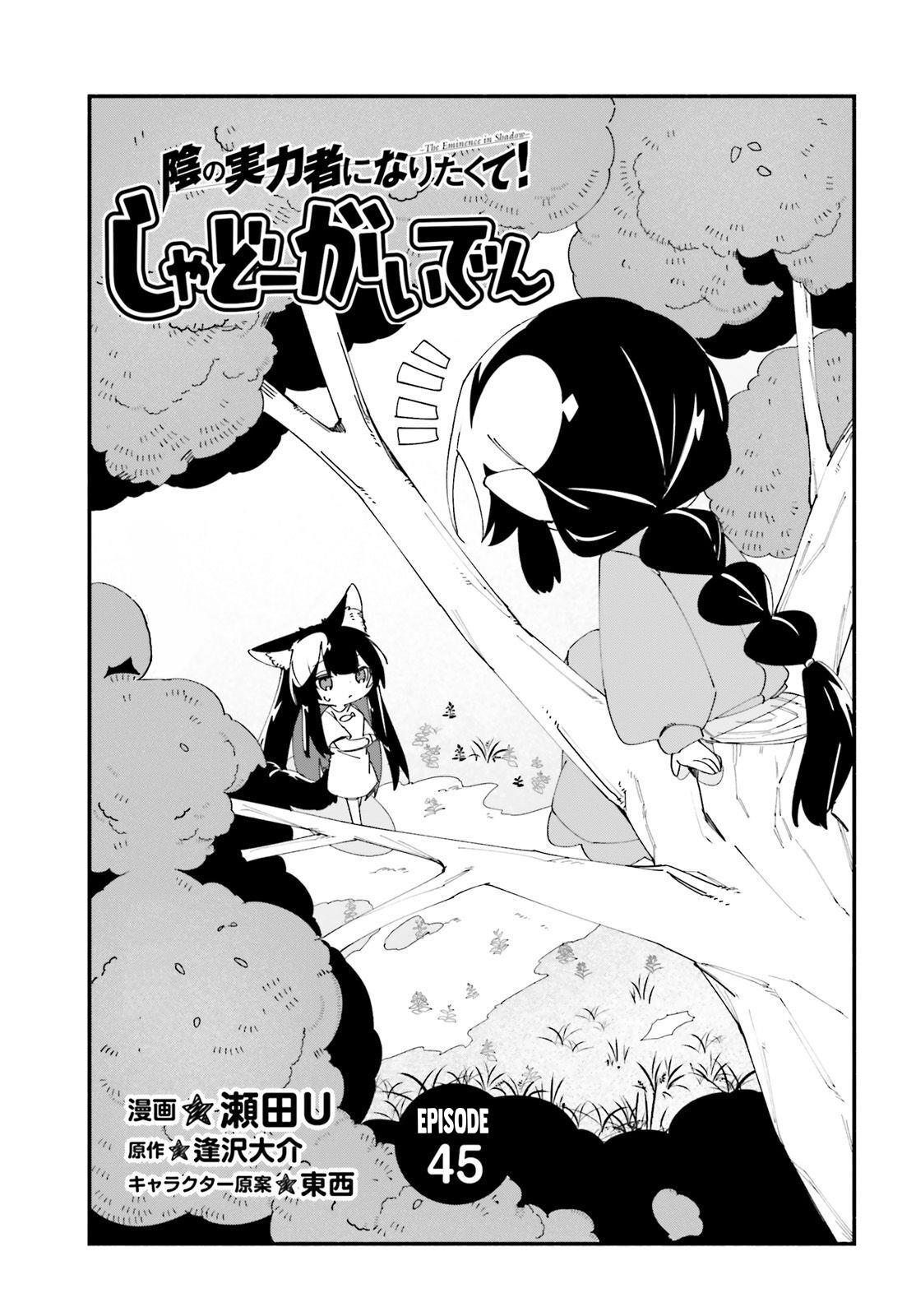 kage-no-jitsuryokusha-ni-naritakute-shadow-gaiden - Chapter: 45